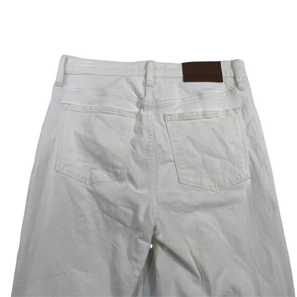 J. Crew Mercantile High Rise Skinny Denim Jeans Size 28 Off White Style G197 - Picture 5 of 11